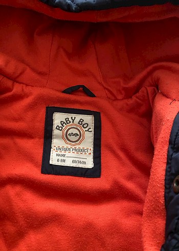 Koyu Lacivert Erkek bebek astronot Mont Tulum - Görsel 4