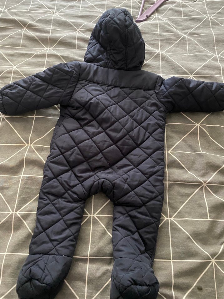 Koyu Lacivert Erkek bebek astronot Mont Tulum - Görsel 2