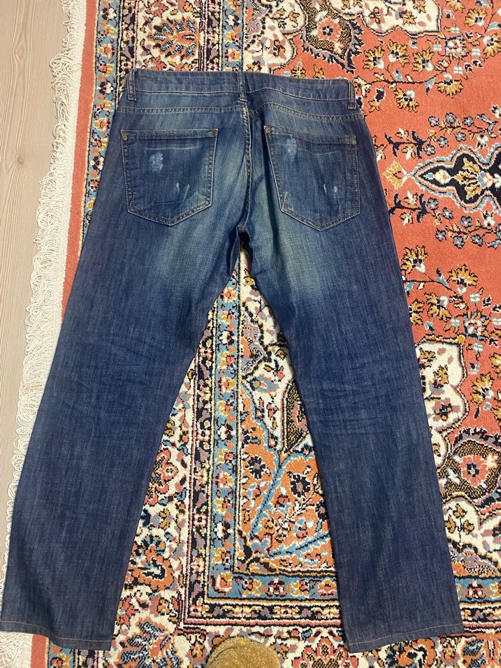Lacivert  Erkek Denim Pantolon - Görsel 2