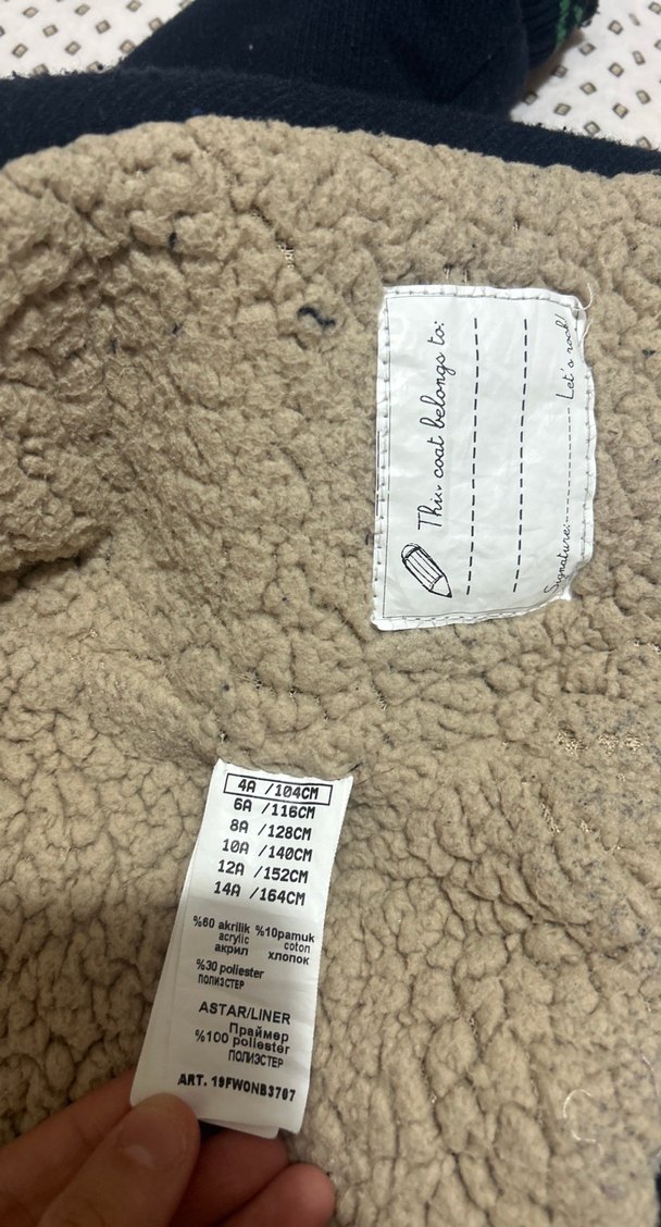 Fermuarlı Siyah çocuk - Görsel 5