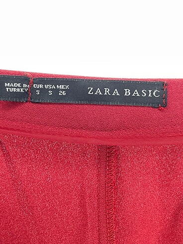 s Beden bordo Renk Zara Kumaş Pantolon %70 İndirimli.