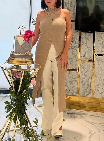 Zara İnce Triko Tunik