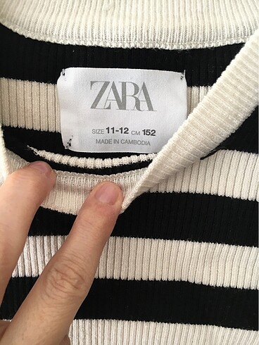 11-12 Yaş Beden Zara Triko
