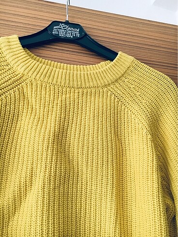 11-12 Yaş Beden Zara Crop Kazak