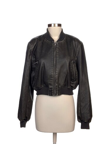 Zara Deri Ceket %70 İndirimli.