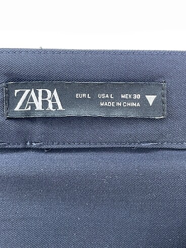 l Beden lacivert Renk Zara Midi Etek %70 İndirimli.