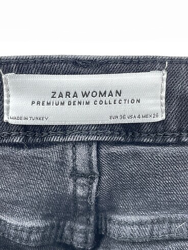 36 Beden siyah Renk Zara Jean / Kot %70 İndirimli.