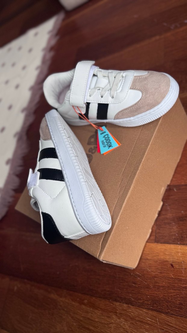 Beyaz Erkek Çocuk Spor Ayakkabı - Görsel 3