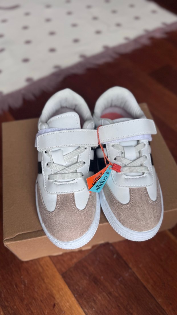 Beyaz Erkek Çocuk Spor Ayakkabı - Görsel 2