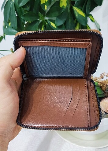  Beden kahverengi Renk UNISEX CÜZDAN