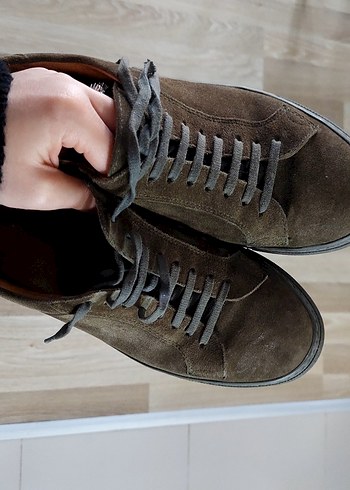 Gri Erkek Bağcıklar - Sokak Stili - Görsel 4