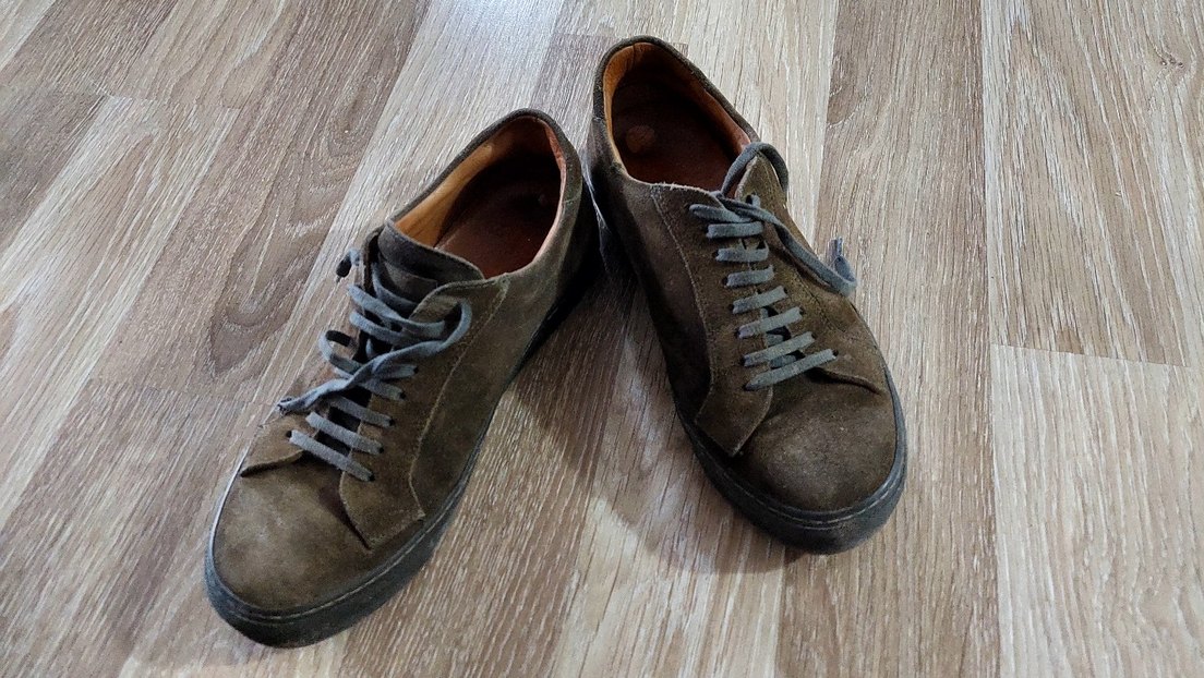 Gri Erkek Bağcıklar - Sokak Stili - Görsel 2