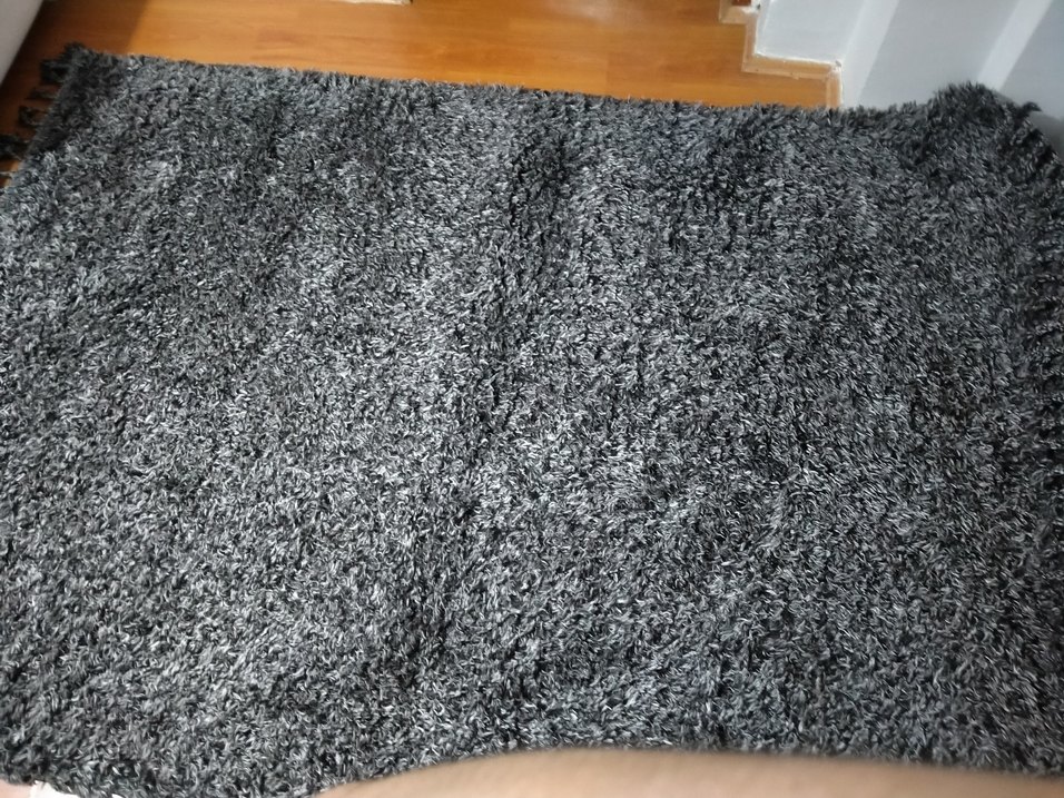 Gri Düz Dokulu Halı - Görsel 3