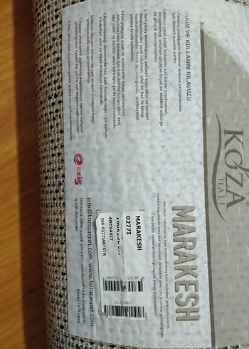 Bohem Siyah beyaz  kırçıllı Püsküllü Halı - Görsel 7