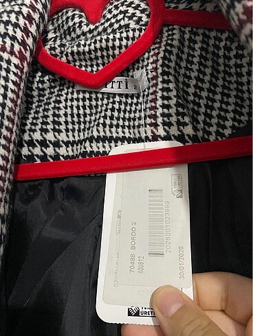 42 Beden Pitti kaşe kaban