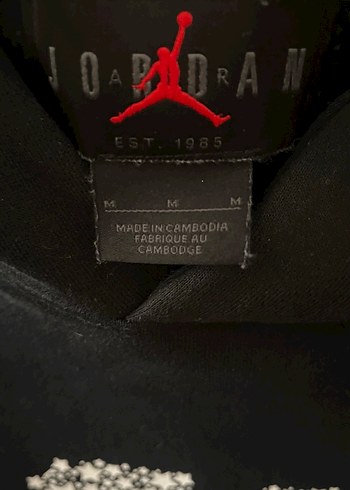 Nike Kapüşonlu Erkek Sweatshirt 23 Baskılı - Görsel 5