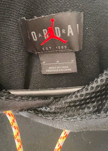 Siyah Nike Baskılı Kapüşonlu Sweatshirt - Görsel 5