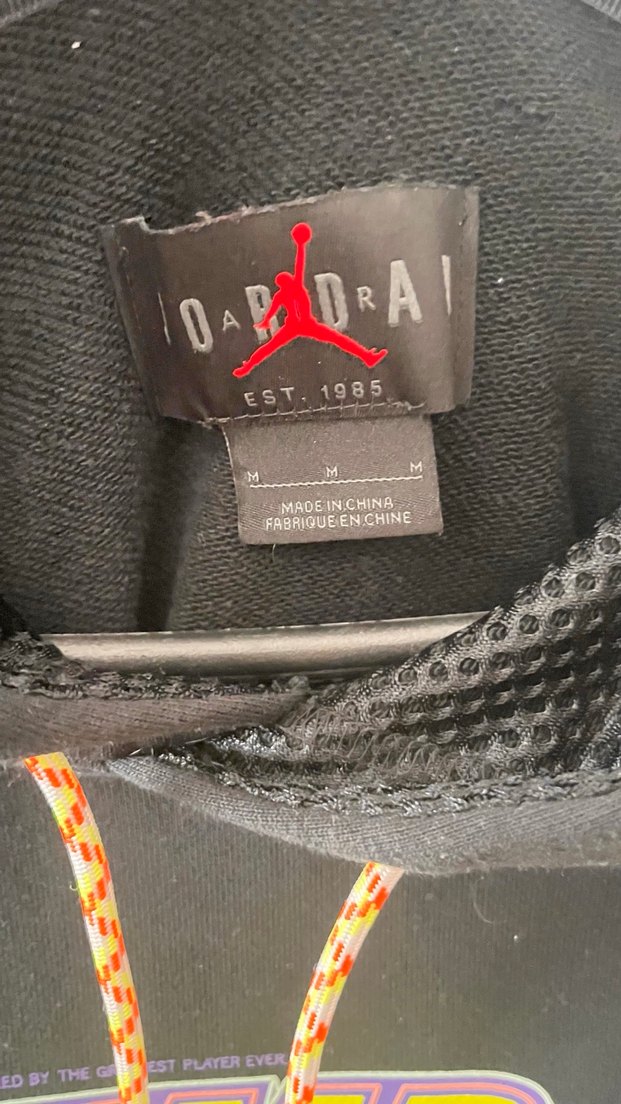 Siyah Nike Baskılı Kapüşonlu Sweatshirt - Görsel 5