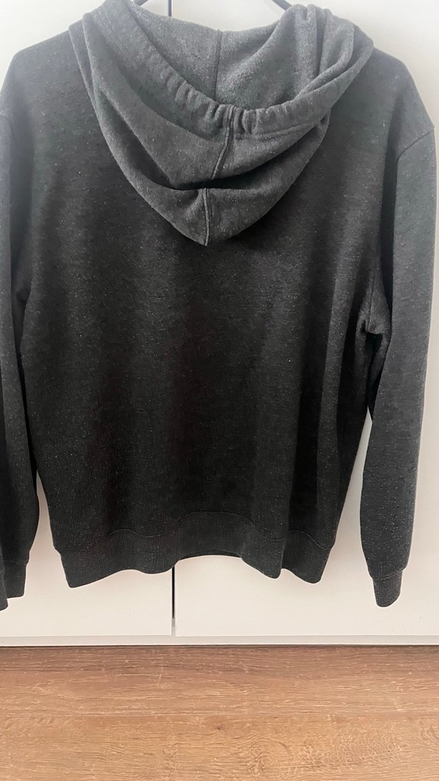 GAP Baskılı Kapüşonlu Gri Sweatshirt - Görsel 3