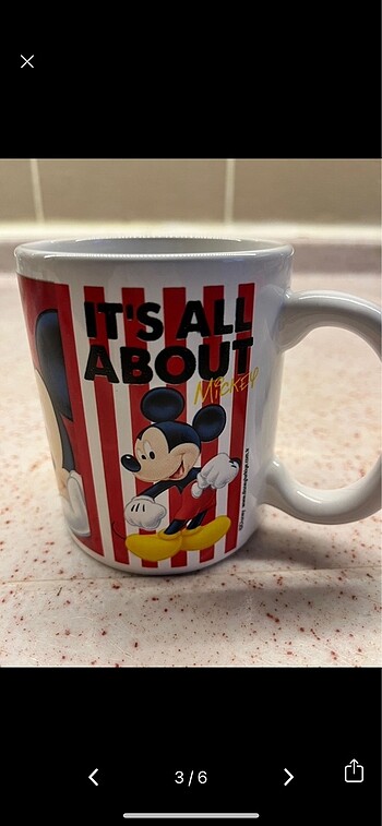 Beden Mickey mause kupa