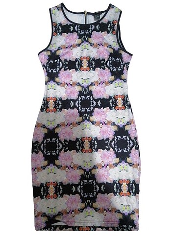H&M çiçekli elbise 