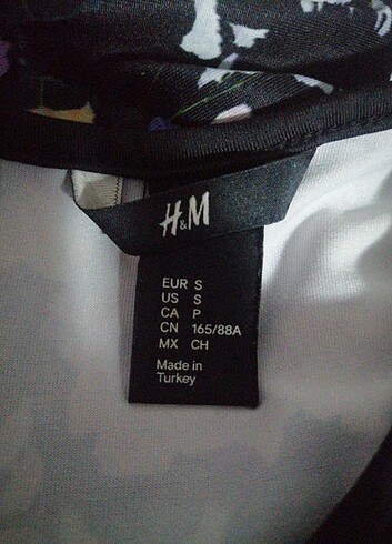s Beden çeşitli Renk H&M çiçekli elbise 