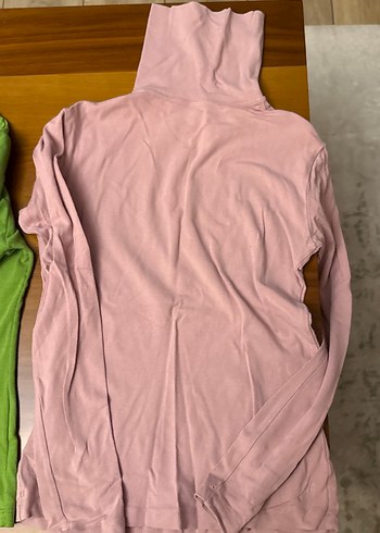 Düz Renkli Balıkçı Yaka Bluzları - Görsel 6