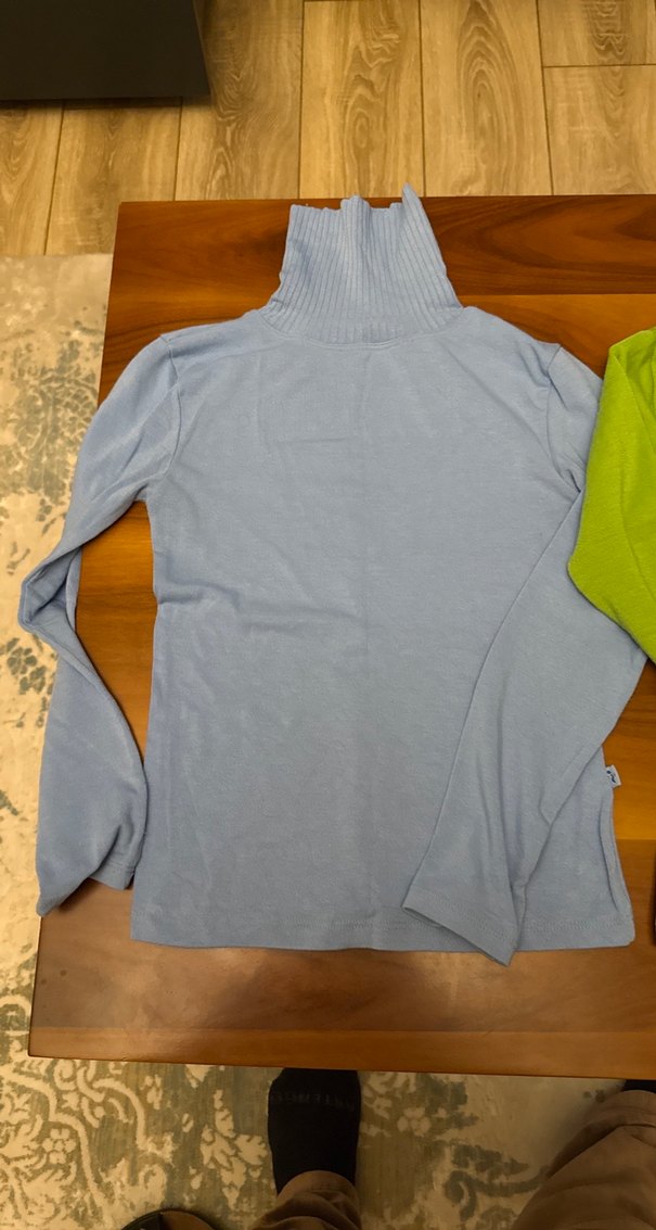 Düz Renkli Balıkçı Yaka Bluzları - Görsel 2