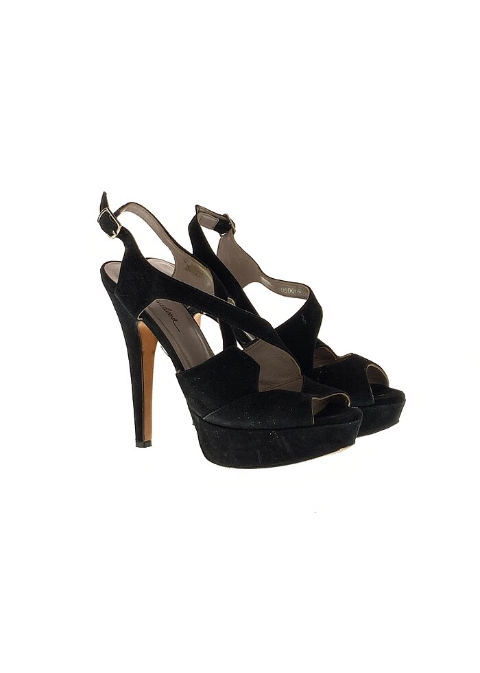 Yeşil Kundura Platform %70 İndirimli. - Görsel 2