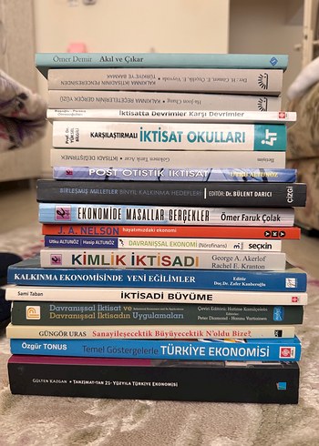 Türkiye Ekonomisi ve İktisat Kitapları Seti