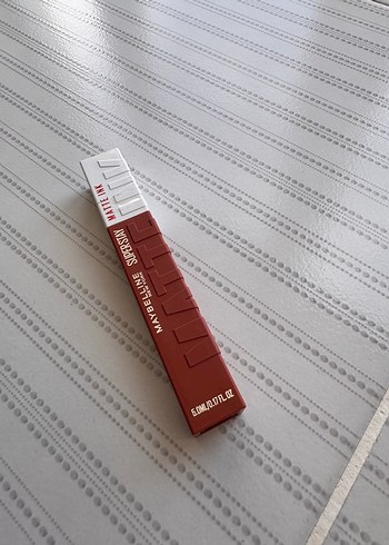 Maybelline Süpermat Koyu Kırmızı Ruj