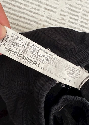 Siyah Erkek çocuk eşofman , Velcro Detaylı - Görsel 3