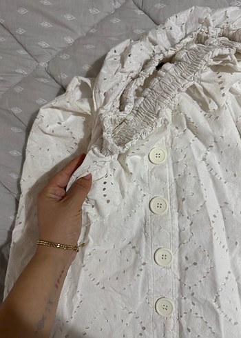 Straplez elbise beyaz elbise mini - Görsel 2