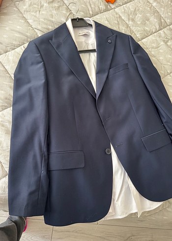 Erkek Lacivert Modern Klasik Ceket - Görsel 6