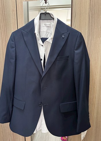 Erkek Lacivert Modern Klasik Ceket - Görsel 2