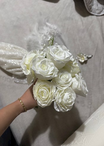 Bordo Dantel Gotik Gelin Aksesuarları Seti - Görsel 5