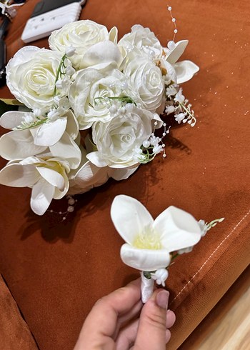 Bordo Dantel Gotik Gelin Aksesuarları Seti - Görsel 18