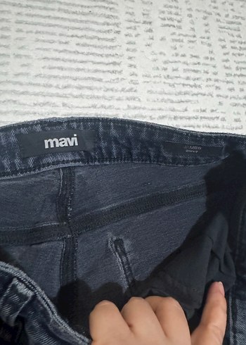 Erkek Gri Dar Kesim Kot Pantolon - Görsel 3