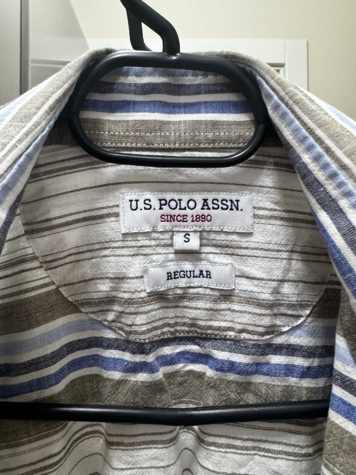 Gri Uzun Kollu Düğmeli Erkek Gömlek - Görsel 3