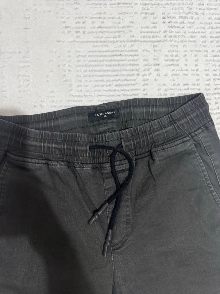 Siyah Bel Detaylı Erkek Denim Pantolon - Görsel 3