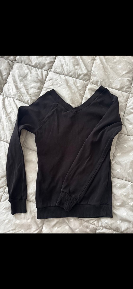 Siyah Yüksek Yakalı Eşofman Takımı - Görsel 5