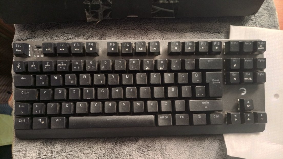 Çok Renkli Mekanik Oyun Klavyesi - Görsel 2