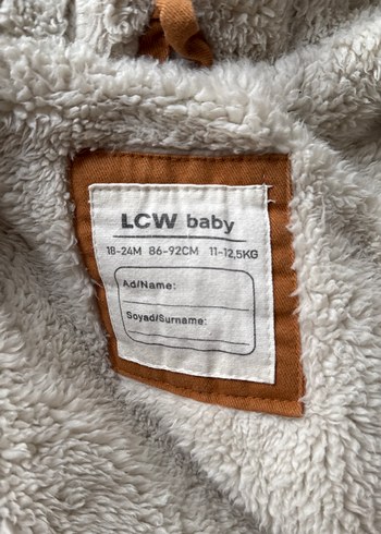 LC Waikiki Kahverengi Erkek Çocuk Kürklü Mont