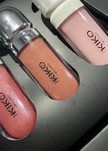 Kiko Kiko Mini Ruj Seti - Pastel Pembe Tonlar