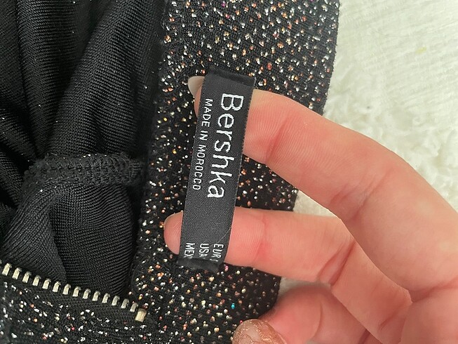 s Beden Bershka simli pantolon
