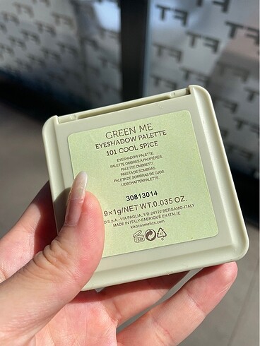  Beden Renk Kiko green far paleti