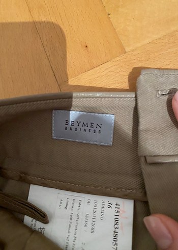 36 Beden kahverengi Renk Kadın Kahverengi beymen business pant