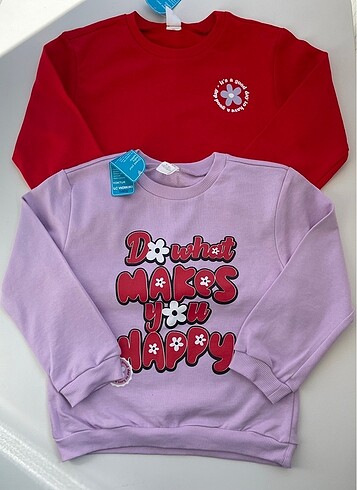 2?li sweatshirt 5/6 yaş