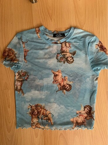 Bershka tül bluz