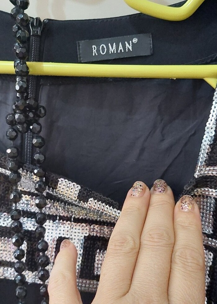 ROMAN GECE ELBİSESİ - Görsel 3